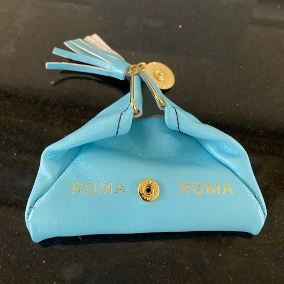 Firenze | Italian leather Trifold triangle coin purse - Picture 4 of 7